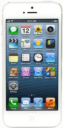 Смартфон Apple iPhone 5 32Gb White & Silver - Знаменск