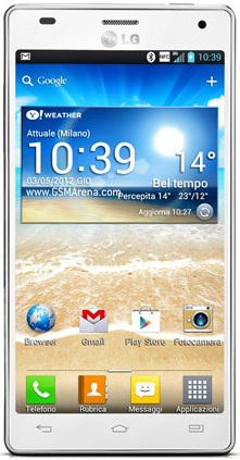 Смартфон LG Optimus 4X HD P880 White - Знаменск